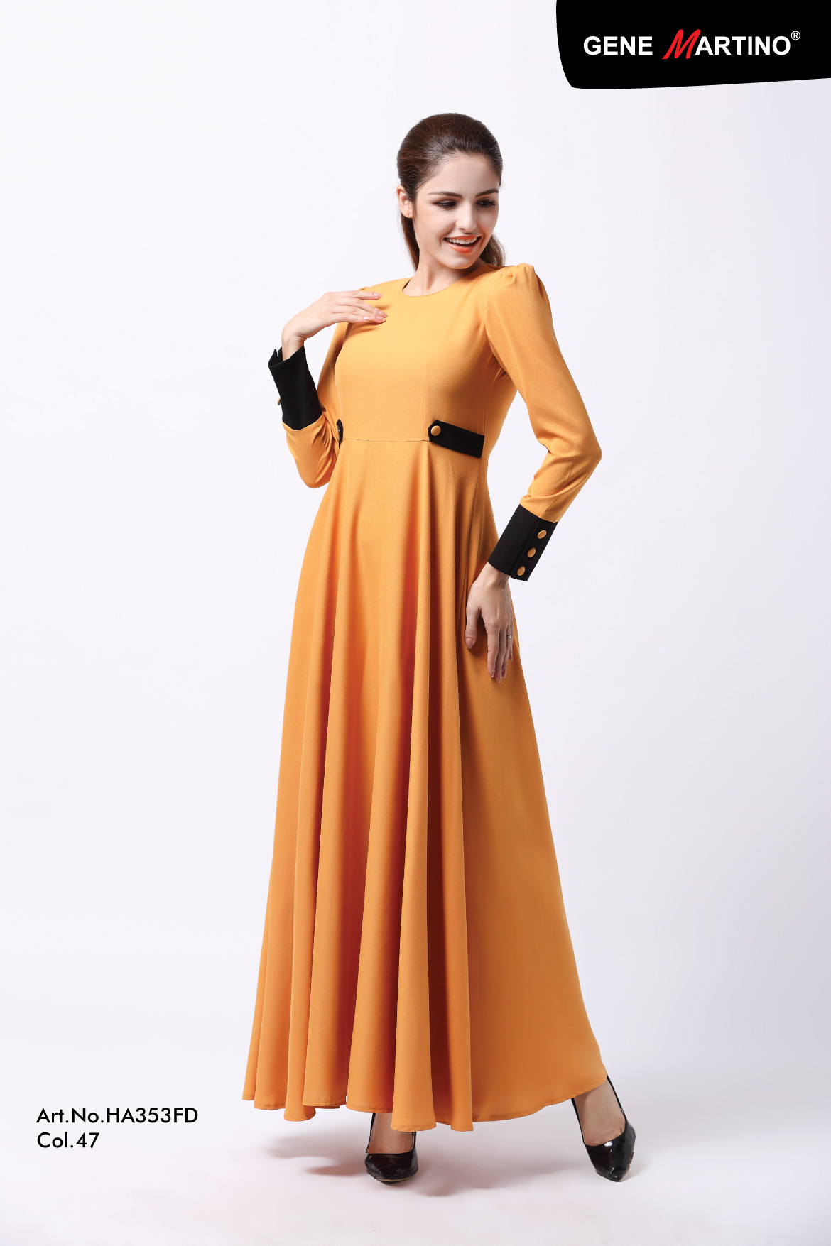 Jubah Modern HA353SU | Gene Martino Apparel Sdn. Bhd. - OneBuggy